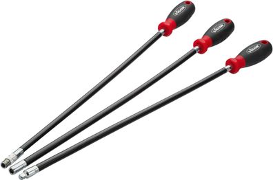 VIGOR Schraubendreher Satz extra lang flexibel V5485N 1/4", 1/4" Außen Sechskant