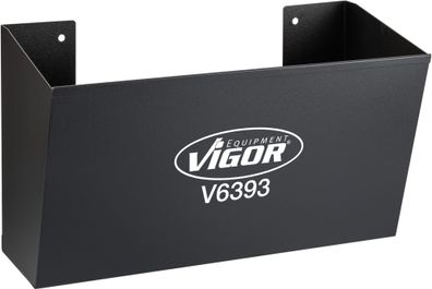 VIGOR Dokumenten-Halter groß Bodentiefe 100 mm V6393 L x B x H: 340 mm x 146 mm