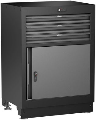 VIGOR Schubladen-Unterschrank 3 Schubladen 676 mm V6000-030 L x B x H: 676 x 500
