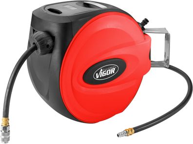 VIGOR Schlauchaufroller V7143-10 15 m