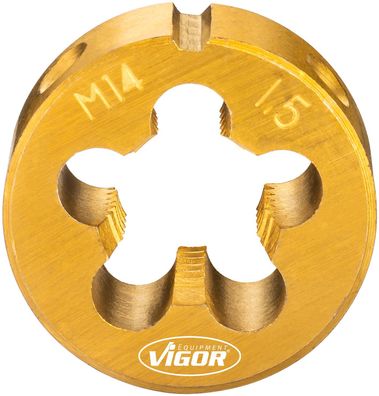 VIGOR Schneideisen M14 x 1,5 mm TIN V7181-3