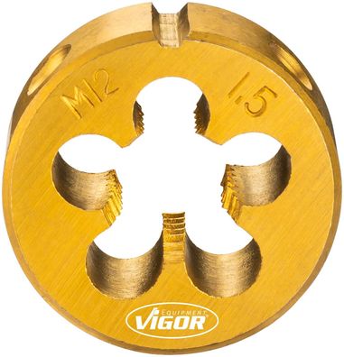VIGOR Schneideisen M12 x 1,5 TIN V7181-2
