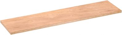 VIGOR Holz-Arbeitsplatte groß V6000-02036 L x B x H: 2036 mm x 500 mm x 40 mm