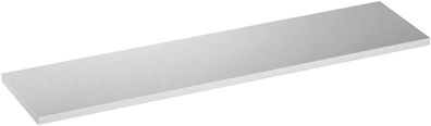 VIGOR Edelstahl-Arbeitsplatte groß V6000-02036-X L x B x H: 2036 mm x 500 mm x40