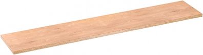 VIGOR Holz-Arbeitsplatte groß V6000-02588 L x B x H: 2588 mm x 500 mm x 40 mm