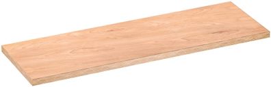 VIGOR Holz-Arbeitsplatte kombiniert mittel V6000-01541 L x B x H: 1541x500mm