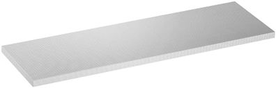 VIGOR Edelstahl-Arbeitsplatte kombiniert mittel V6000-01541-X L x B x H: 1541mm