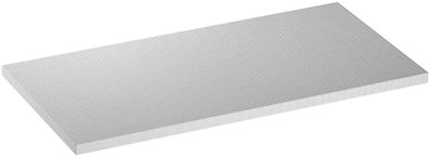 VIGOR Edelstahl-Arbeitsplatte Tief mittel V6000-01357-XD L x B x H: 1357 x 700mm