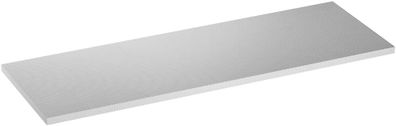 VIGOR Edelstahl-Arbeitsplatte Tief groß V6000-02036-XD L x B x H: 2036 mm x 700