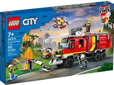 Lego City 60374 Einsatzleitwagen der Feuerwehr