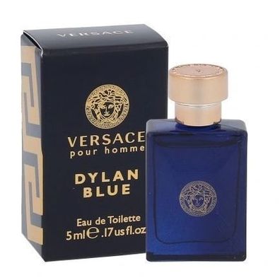 Versace Pour Homme Dylan Blue Eau de Toilette, 5 ml Herrenduft