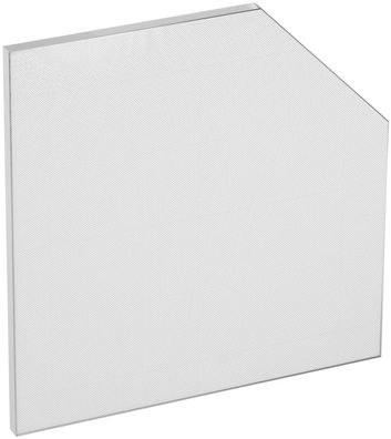 VIGOR Edelstahl-Arbeitsplatte Tief Fünfeck V6000-01083-XD L x B x H: 1083 x700mm