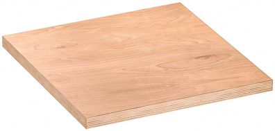 VIGOR Holz-Arbeitsplatte Tief klein V6000-0676-D L x B x H: 676 x 700 x 40 mm