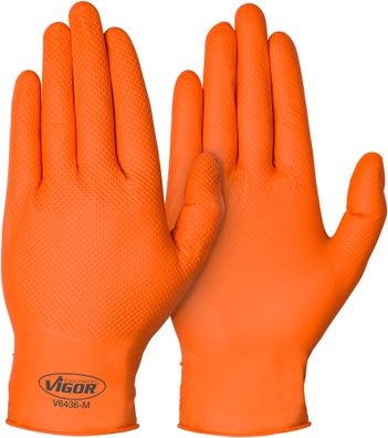 VIGOR Handschuhe Grip V6436-M 100-teilig Anzahl Werkzeuge: 100