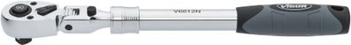 VIGOR Teleskop Gelenk-Umschaltknarre V6612N 1/2" 490 mm
