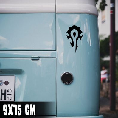 Auto Aufkleber "WoW Horde" Gaming Vinyl Sticker #0184