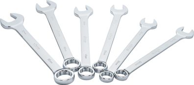 VIGOR Ring-Maulschlüssel Satz V7740/6 Außen Doppelsechskant Außen Sechskant