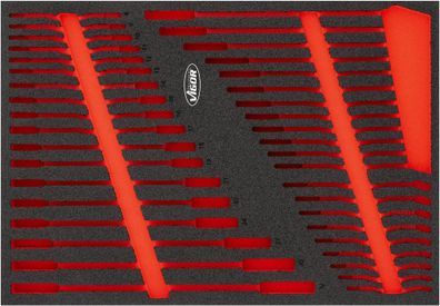 VIGOR Schraubenschlüssel-Einlage leer L V6807N-L L x B x H: 563 mm x 393 mm x 35