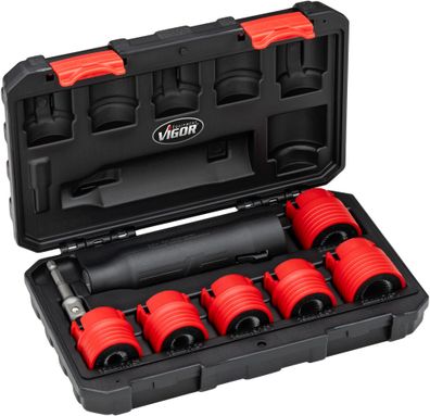 VIGOR Bolzenreiniger V6850/6 8-teilig Anzahl Werkzeuge: 8