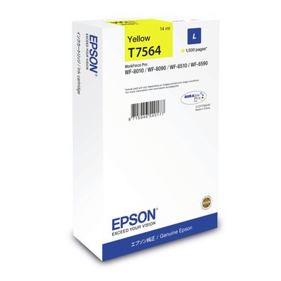 Patrone Epson T7564 yellow XL, T7564