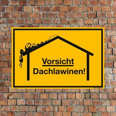 Vorsicht Dachlawinen