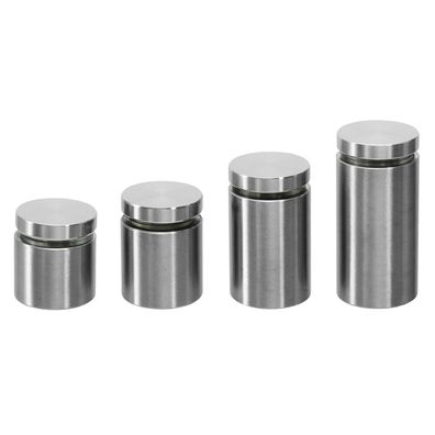 Großer Edelstahl Abstandshalter Schilderbefestigung Wandabstand Spiegel Halter