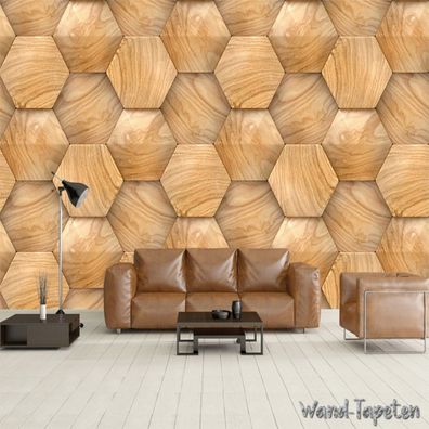 Vlies Fototapete Wandtapete Wandbilder Modern Abstraktes Polygonales Muster 4186