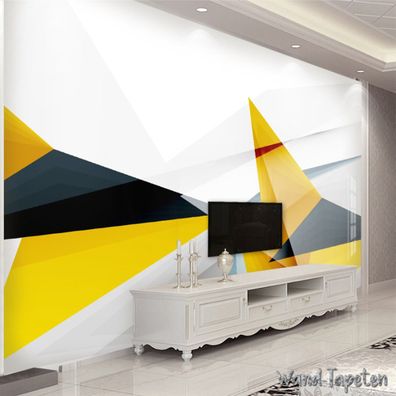 Vlies Fototapete Wandtapete Wandbilder Geometrische 3D Origami 4236