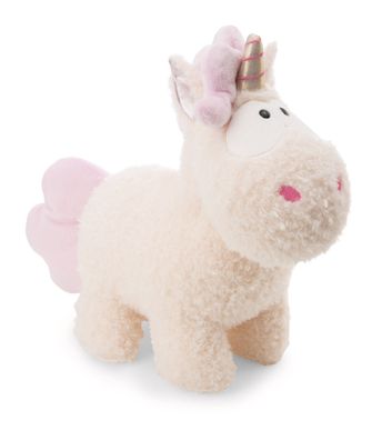 NICI Kuscheltier Einhorn Creamy Pink 45cm - Weiss - Weiches Plüschtier – niedliches S