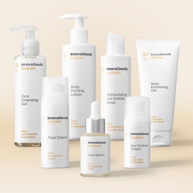 Pack Gesichts- und Körperpflege-Routine Rice InnovaGoods