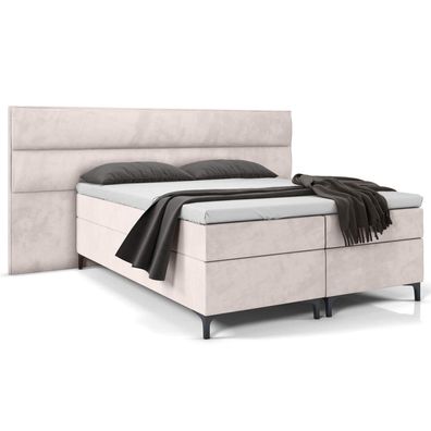 Best For Home Boxspringbett Tito mit 7-Zonen-Bonellfederkern, Topper T-30