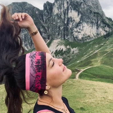 ROSA MINT Funktionsstirnband #Mountainlove 1