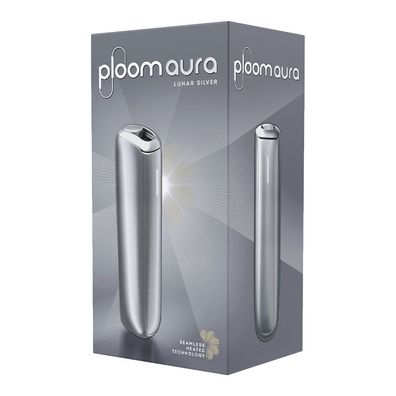ploom AURA Tabakerhitzer / Heater LUNAR SILVER (silber)