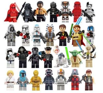 29pcs Star Wars Serie Bausteine Minifigur Luke Darth Vader Jedi Spielzeug