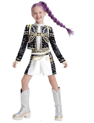 K-Pop-Dämonenjäger-Kleid für Mädchen - Rumi Mira Zoey Kostüme für Kinder