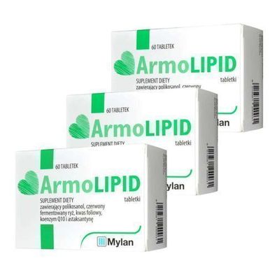 Armolipid Cholesterol Herz Saubere Cholesterinspiegel 60 Tabletten x3