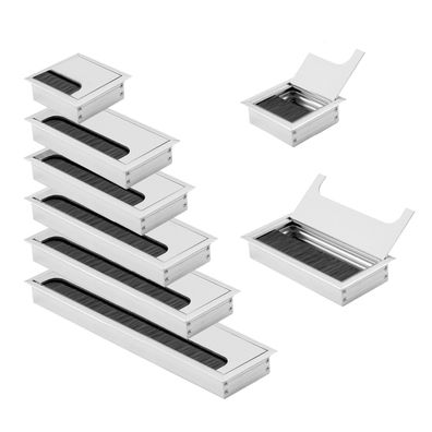 Aluminium Kabeldurchführung 80mm Kabeldurchlass Kabelauslass Tischdose ALU