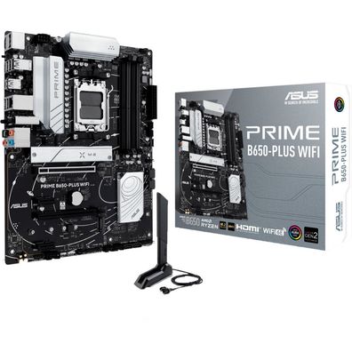 ASUS PRIME B650-PLUS WIFI, Mainboard (schwarz/silber)
