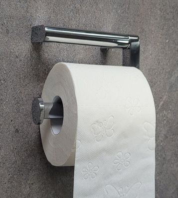 Viero Papierrollenhalter ohne Deckel Edelstahl Verchromt 415414 Reduziert