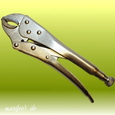 Gripzange, 210 mm, 6-fach vernietet, Feststellzange, Klemmzange Art.-Nr. 20121