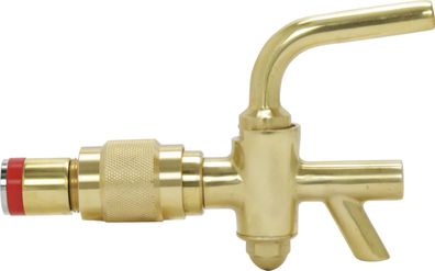 Messing Zapfhahn Arretierautomatik