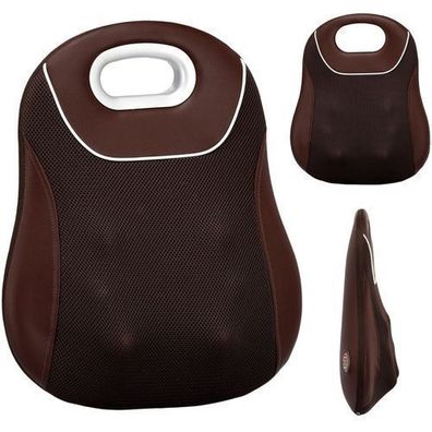 Massagekissen Braun – tragbarer Massagesitz für Stuhl