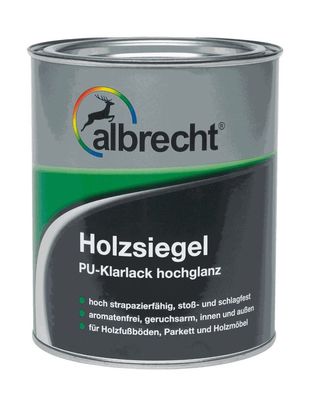 Albrecht Holzsiegel Klarlack Holzversiegelung Holzschutz Alkydharzlack Möbellack