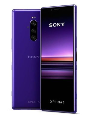 Sony Xperia 1 128GB Lila - 6,5? OLED 4K Triple-Kamera Dual SIM Android Smartphone