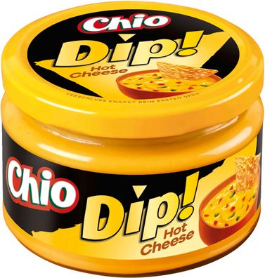 Chio Dip Hot Cheese Scharfer Käse Dip mit scharfen Jalapenos 200ml