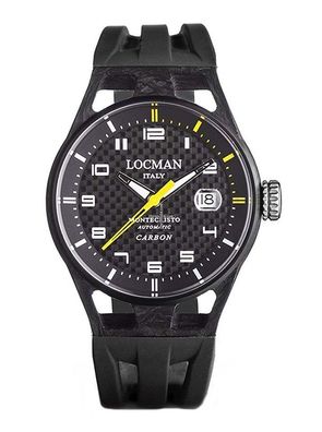 LOCMAN – Mann – 0544C09S-CYCBWHSK – Locman Montecristo Carbon Nur automatische Zeit