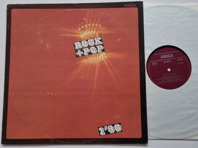 Various - Rock + Pop 1 '80 Vinyl LP Amiga
