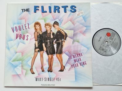 The Flirts - Voulez Vous / I Wanna Wear Your Ring 12'' Vinyl Maxi Europe