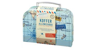 Fernweh Kofferbox für Reise-Erinnerungen