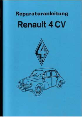 Reparaturanleitung Renault 4 CV, Auto, PKW, Oldtimer, Klassiker